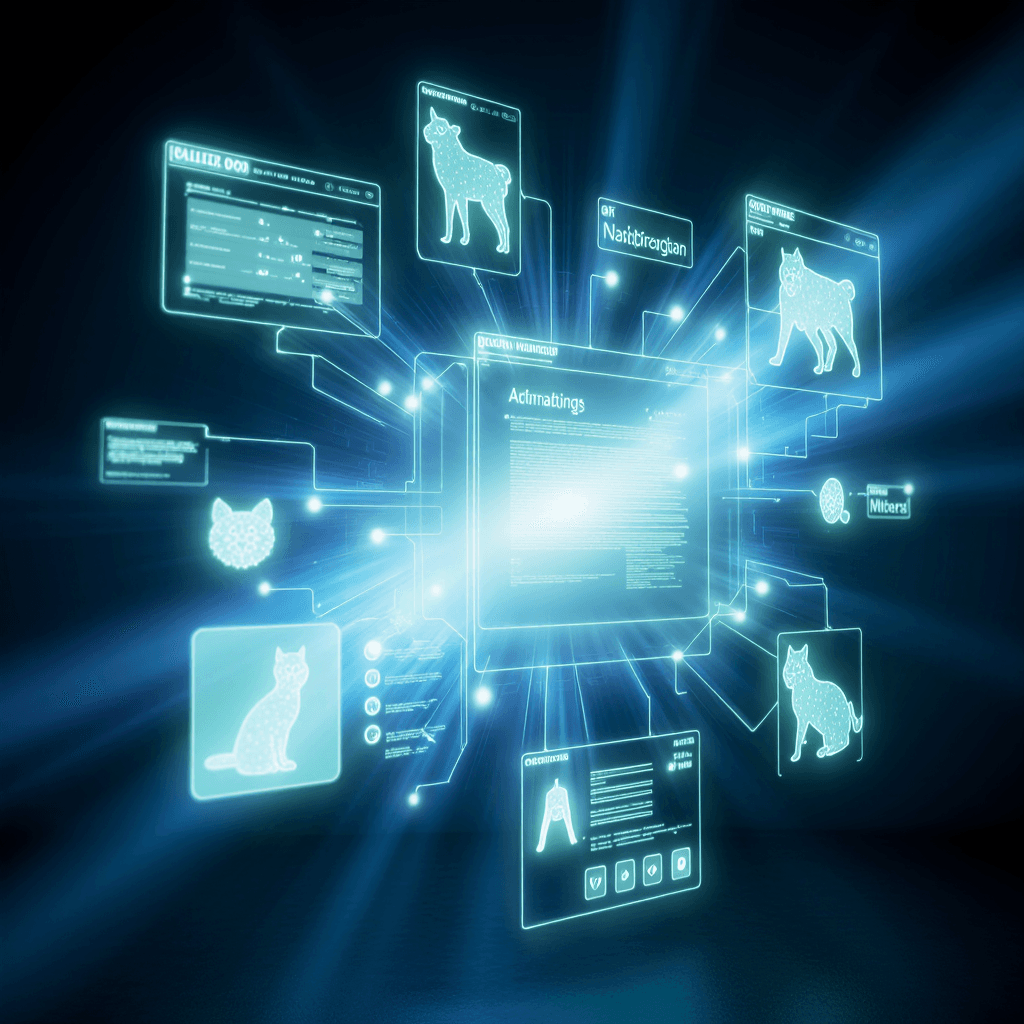 Interface de recherche avec intelligence artificielle sur AnimalBackHome.