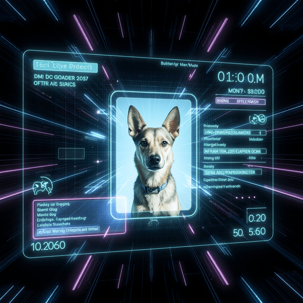 Création automatique d’une vidéo d’alerte pour un animal perdu.